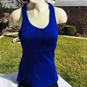 Athleta Racerback Tank Royal Blue Size Small